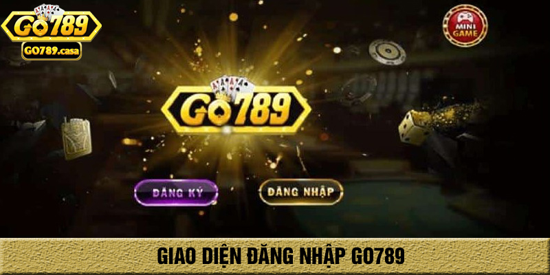 giao diện đăng nhập go789