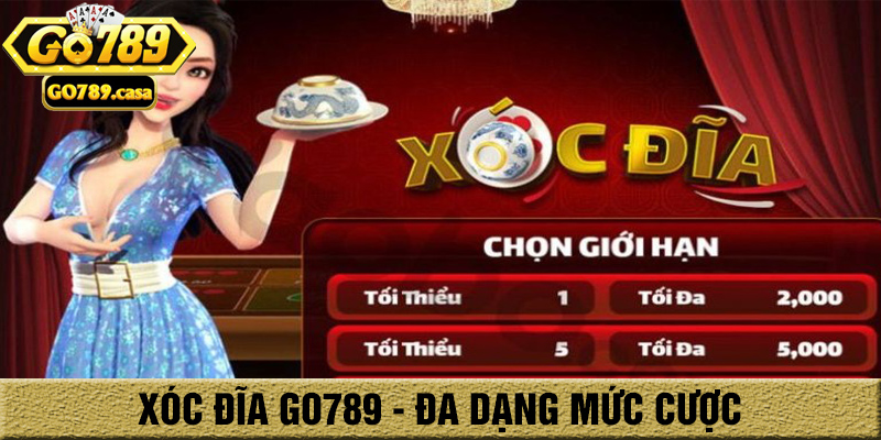 Xóc Đĩa Go789 – Trò Chơi Dân Gian Trực Tuyến, Đổi Thưởng Thật Cực Hấp Dẫn 2 Xóc đĩa go789 đa dạng mức cược